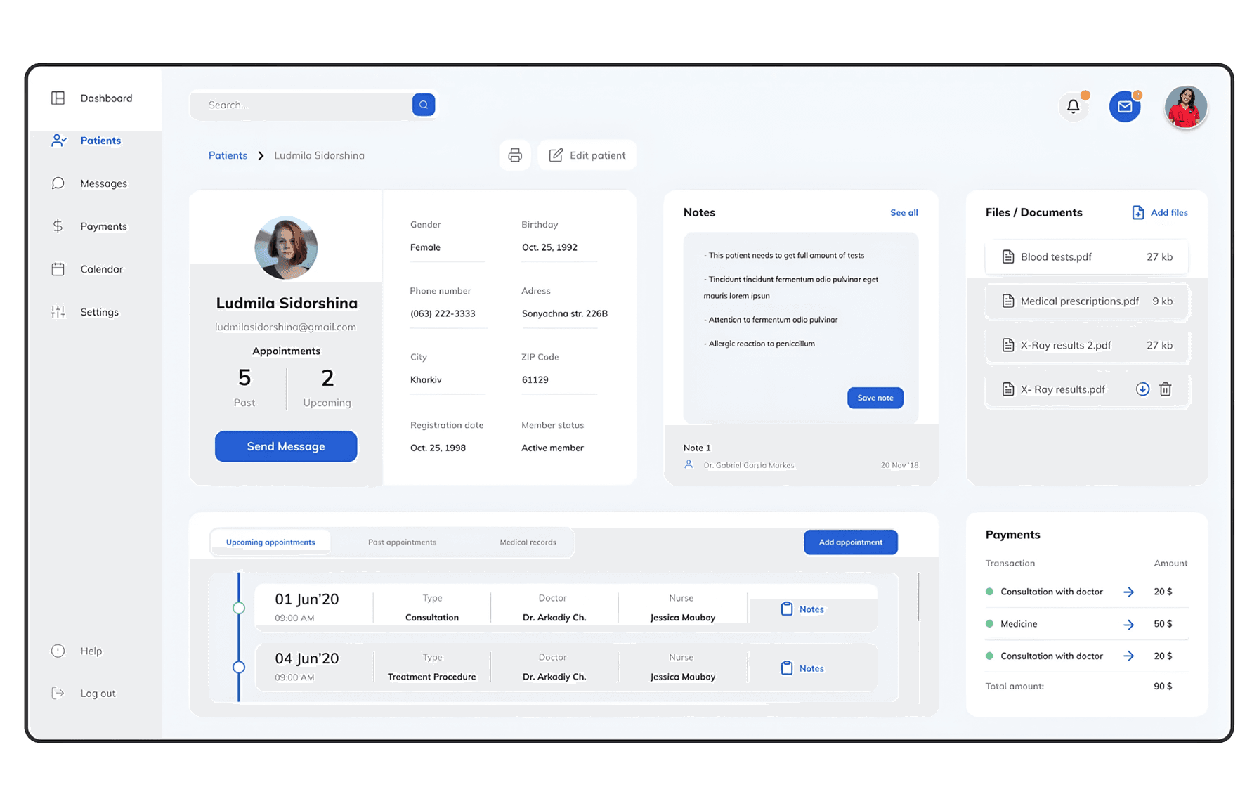 Manual Patient Records to DotEMR product screenshot 1